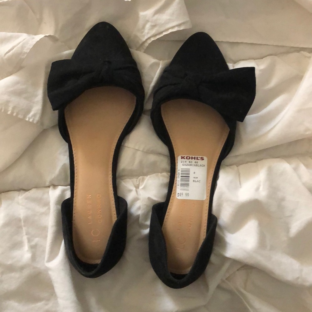 Lauren Conrad Suede Flats